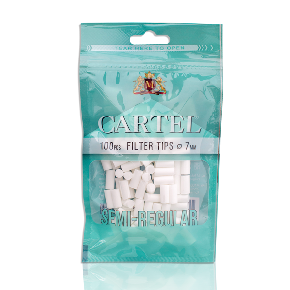 Filtre Cartel 7 - 15 mm Semi-Regular x 100 pcs